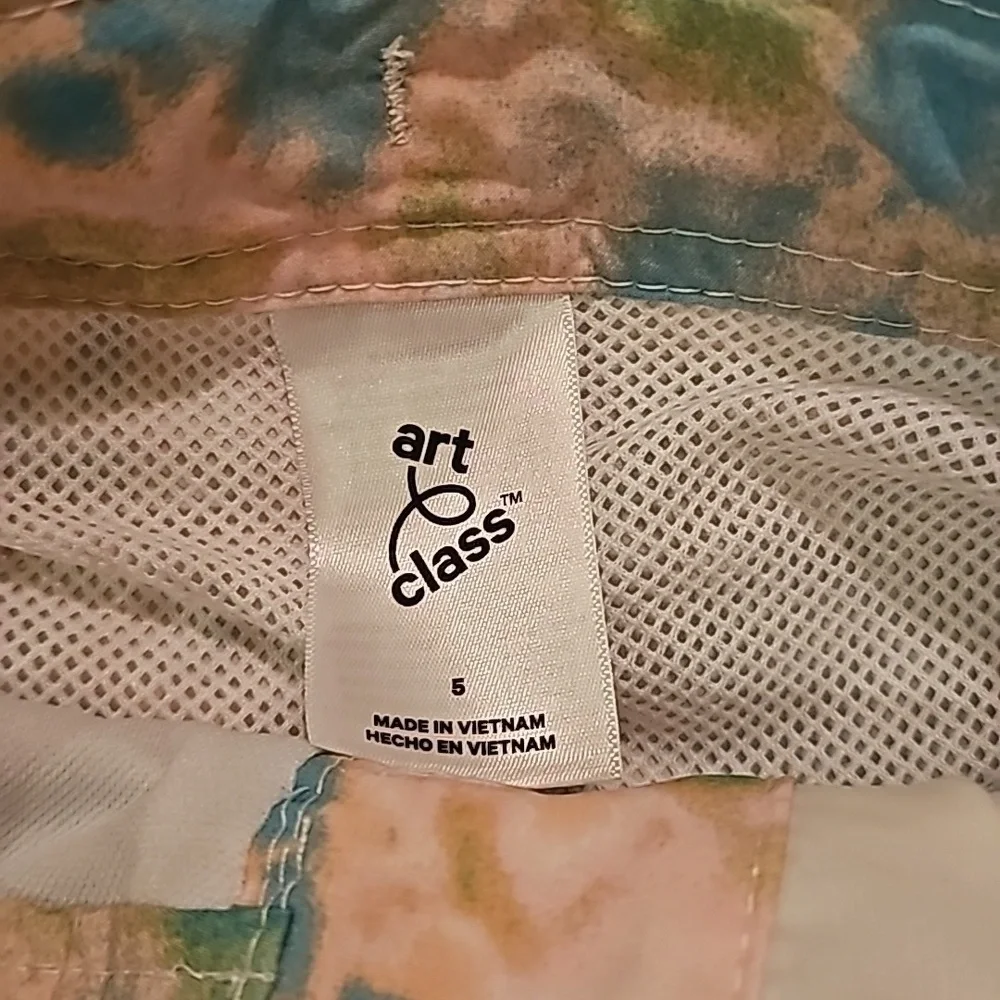 Art Class Boys Board Shorts Light Blue Size 5